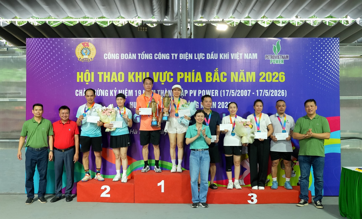 [Chùm ảnh] Sôi nổi Hội thao PV Power khu vực phía Bắc hướng tới kỷ niệm 19 năm thành lập Tổng công ty