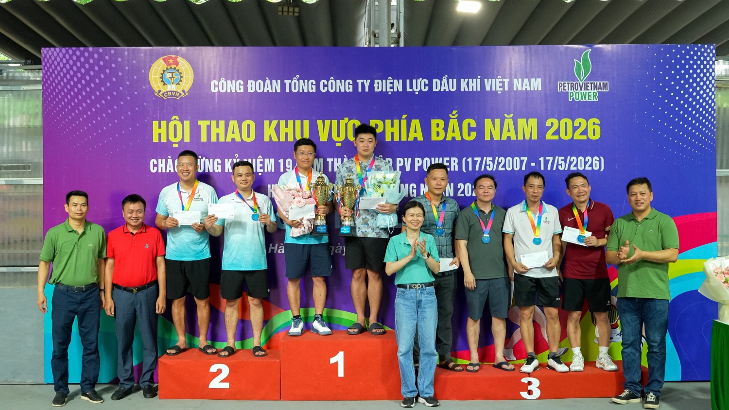 [Chùm ảnh] Sôi nổi Hội thao PV Power khu vực phía Bắc hướng tới kỷ niệm 19 năm thành lập Tổng công ty