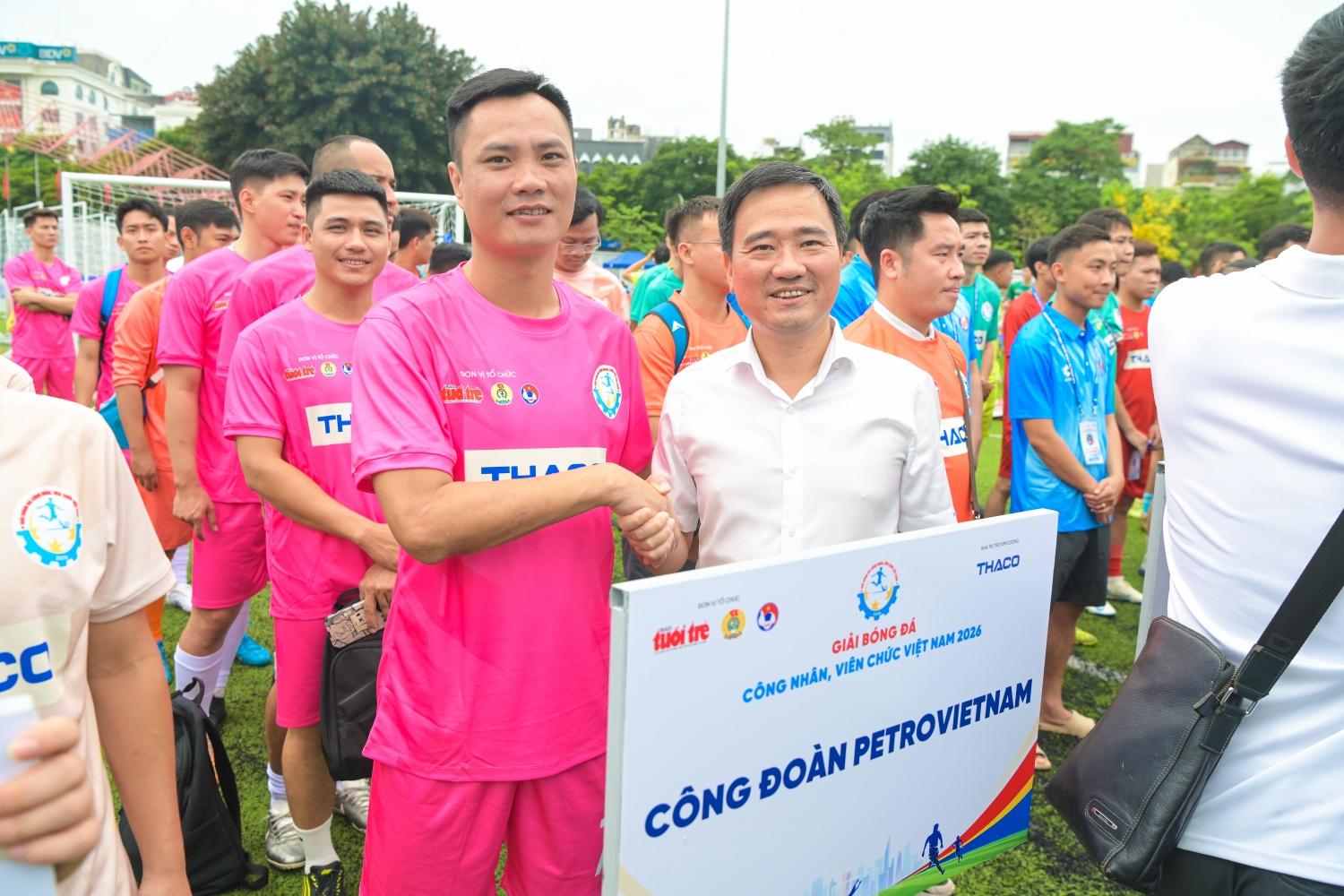 Petrovietnam tham gia Giải bóng đá công nhân, viên chức Việt Nam 2026 Petrovietnam tham gia Giải bóng đá công nhân, viên chức Việt Nam 2026