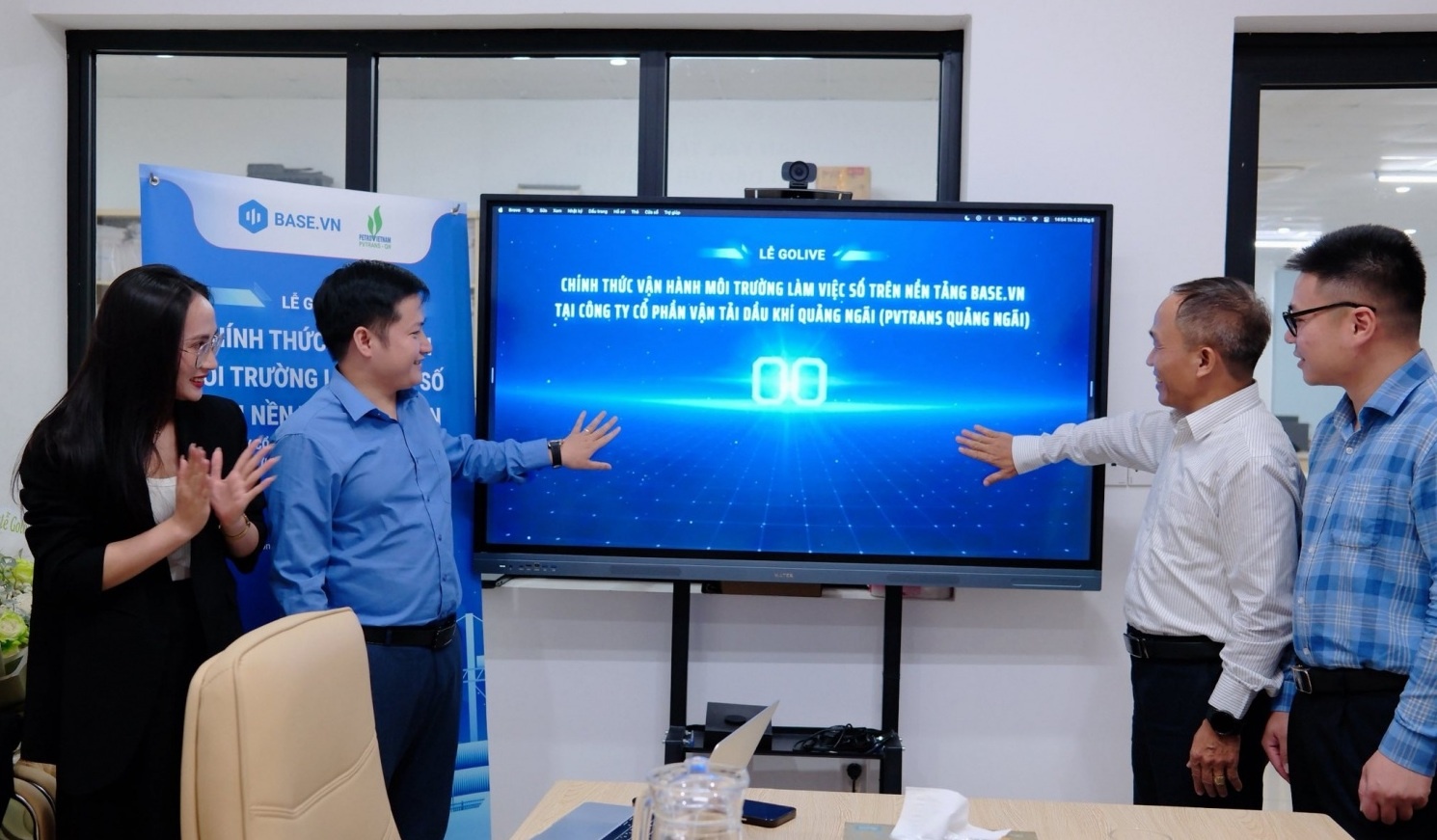 PVTrans Quảng Ngãi chính thức vận hành môi trường làm việc số trên nền tảng Base.vn PVTrans Quảng Ngãi chính thức vận hành môi trường làm việc số trên nền tảng Base.vn