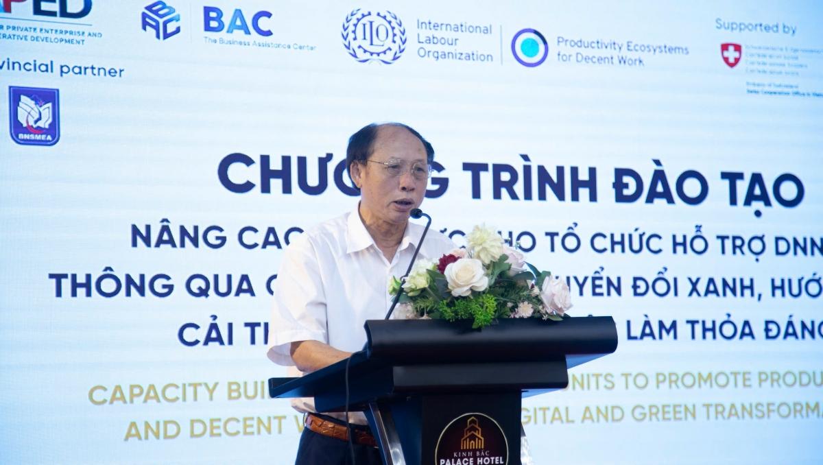 Hỗ trợ doanh nghiệp nhỏ và vừa tỉnh Bắc Ninh chuyển đổi kép