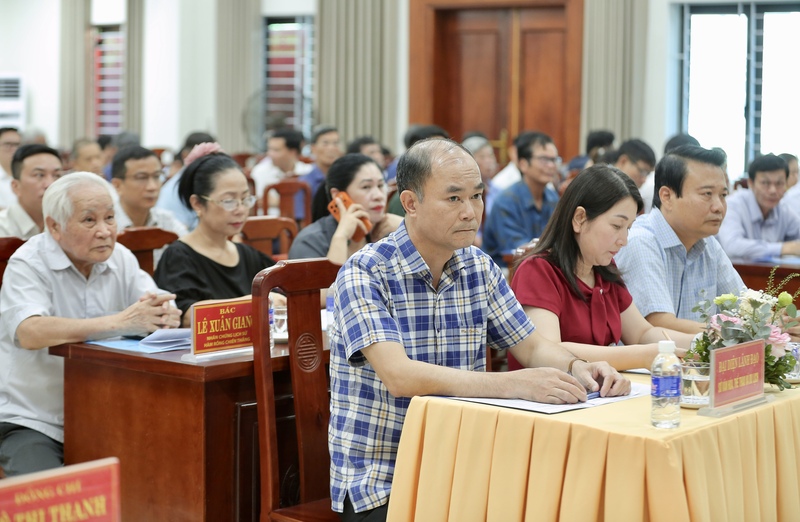 Các đại biểu tham dự hội nghị. Ảnh: Ngô Nhung