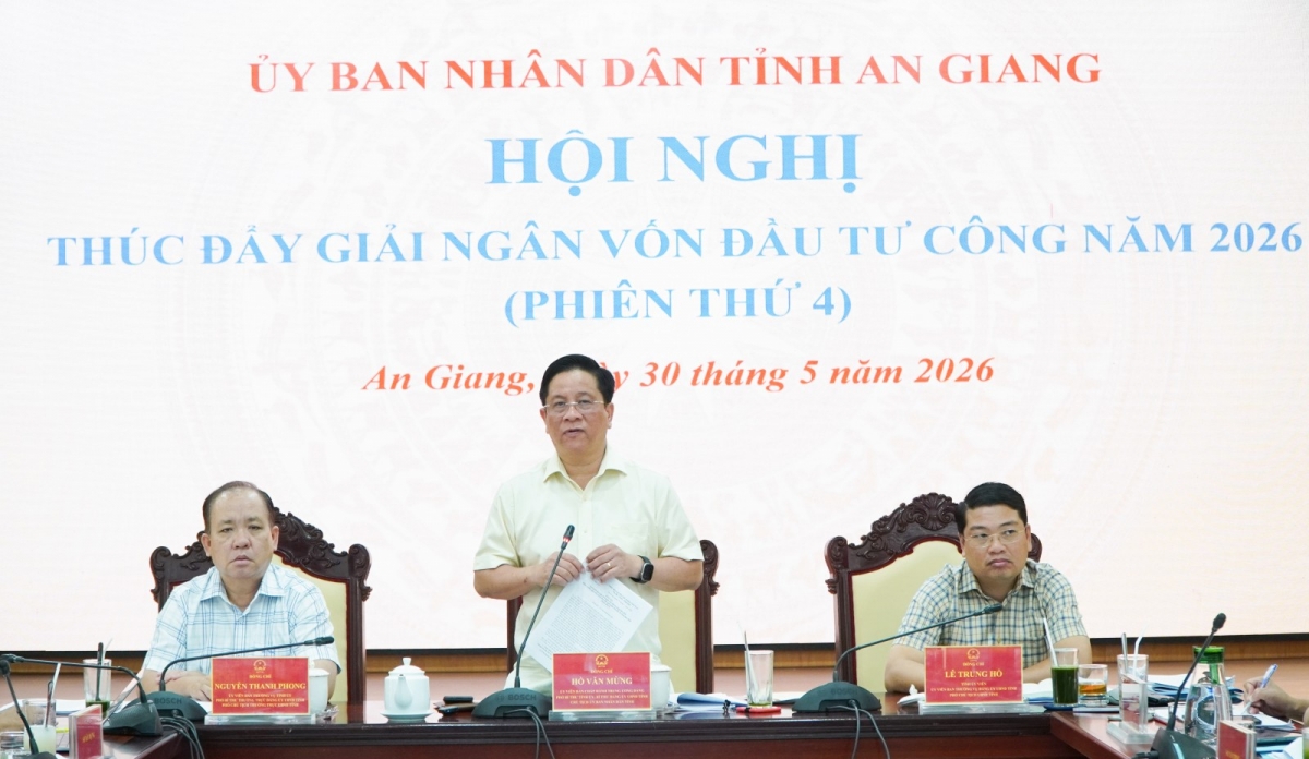 An Giang: Có đơn vị đã hoàn thành 100% kế hoạch giải ngân vốn đầu tư công