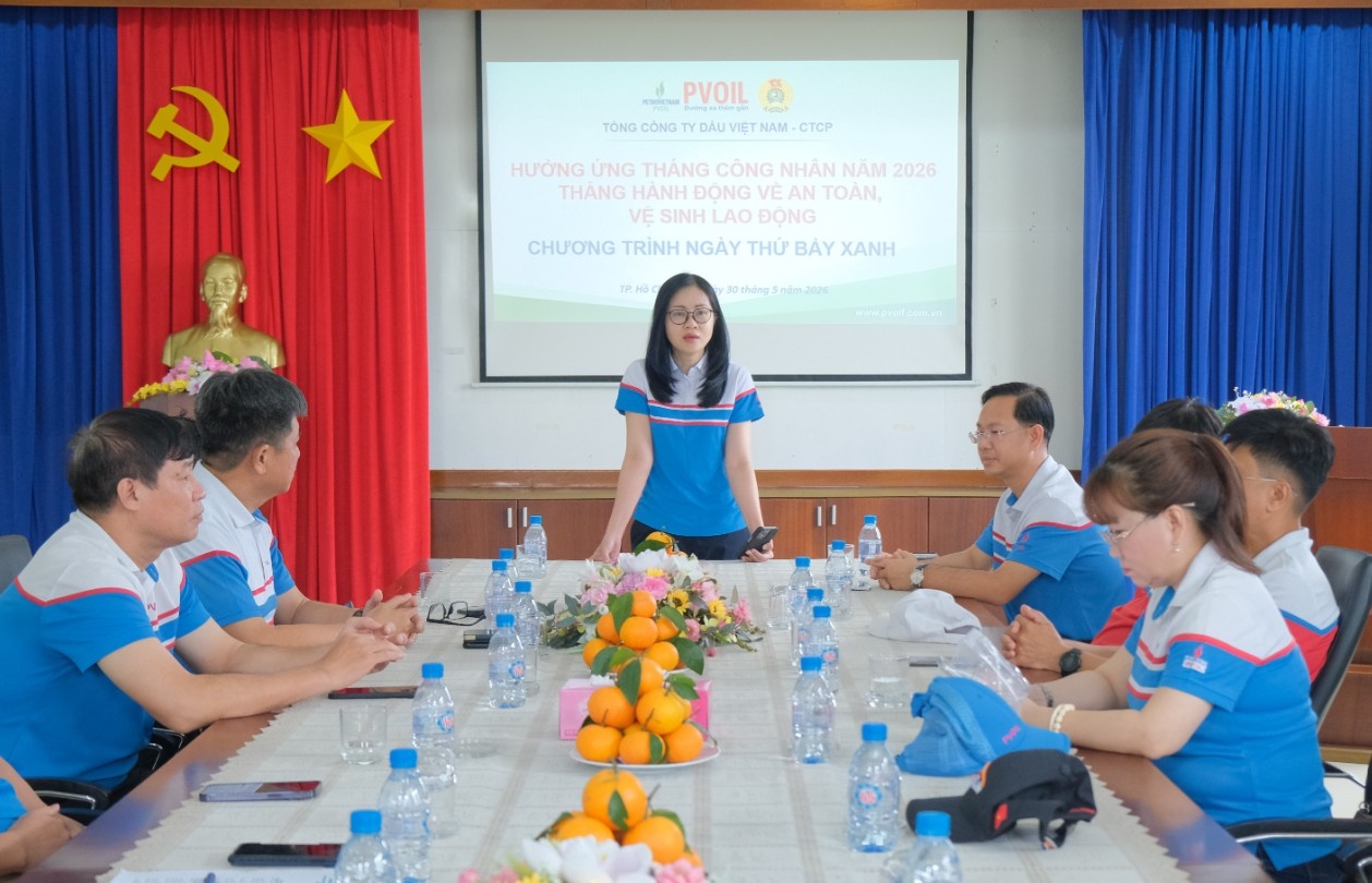 PVOIL hưởng ứng Tháng hành động về an toàn, vệ sinh lao động PVOIL hưởng ứng Tháng hành động về an toàn, vệ sinh lao động