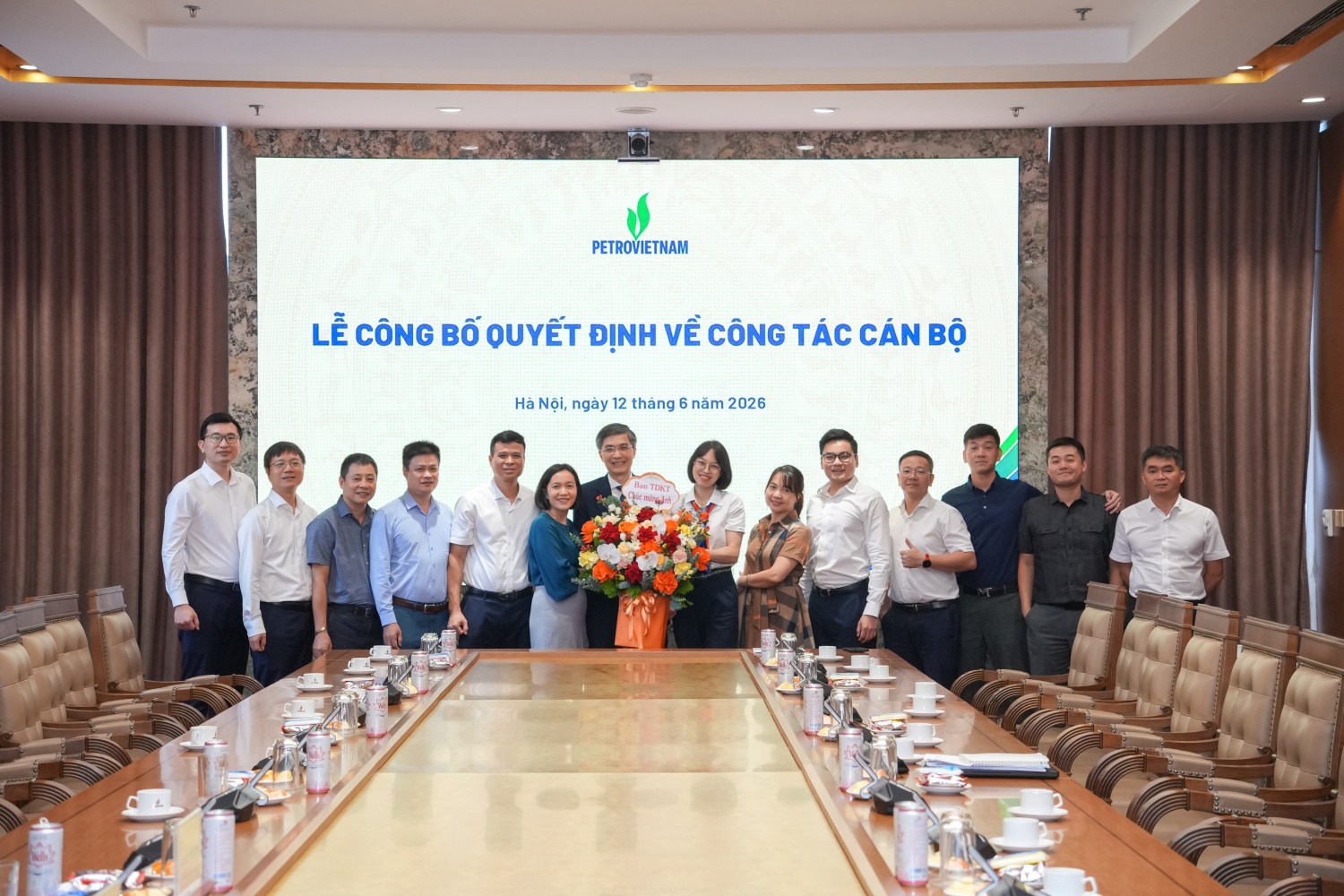 Petrovietnam công bố quyết định bổ nhiệm đồng chí Vũ Đào Minh giữ chức Phó Tổng Giám đốc Tập đoàn