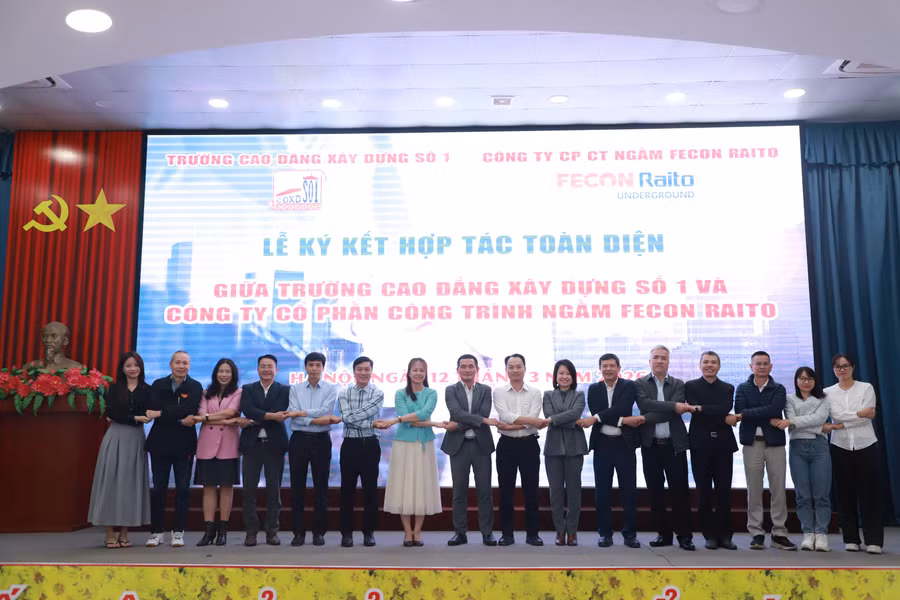 Trường Cao đẳng Xây dựng số 1 ký kết hợp tác với Công ty Cổ phần công trình ngầm Fecon Raito. ky-ket-hop-tac-toan-dien-giua-nha-truong-va-cong-ty-co-phan-cong-trinh-ngam-fecon-raito.jpg