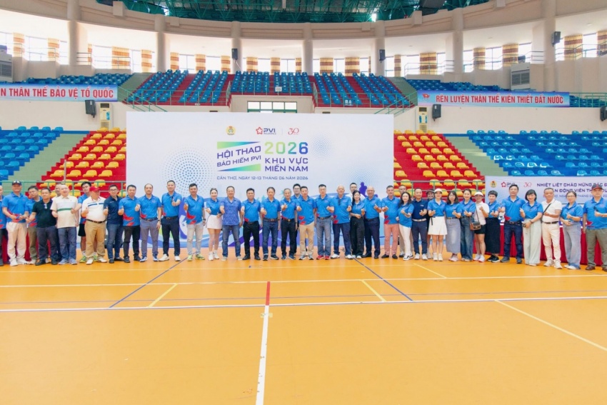 Hội thao PVI khu vực phía Nam năm 2026: Lan tỏa năng lượng, tinh thần đoàn kết và niềm tự hào PVI