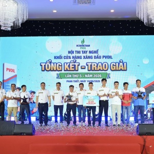 Hội thi tay nghề PVOIL lần thứ 5: Lan tỏa tình yêu nghề, nâng tầm chất lượng đội ngũ bán lẻ