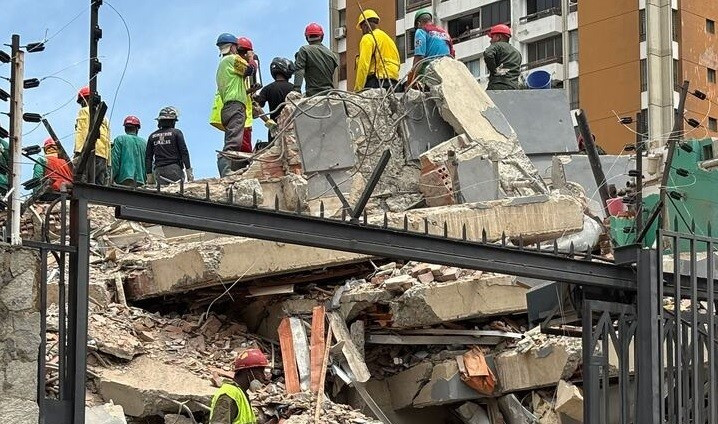 Venezuela chạy đua với thời gian tìm kiếm người sống sót sau thảm họa động. Ảnh: Liên hợp quốc venezuela-dong-dat.jpg