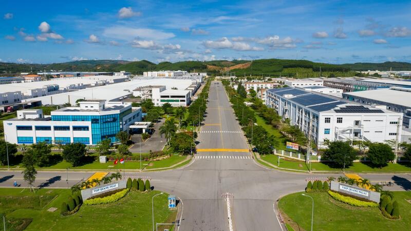 Khu công nghiệp VSIP đang là một trong những nơi thu hút sự quan tâm của doanh nghiệp Singapore. Ảnh: Tuệ Lâm