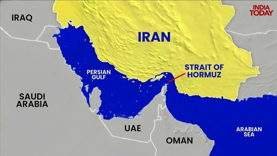Eo biển Hormuz đã bị phong tỏa trở lại. Ảnh minh họa: INT eo-bien-hormuz-.jpg