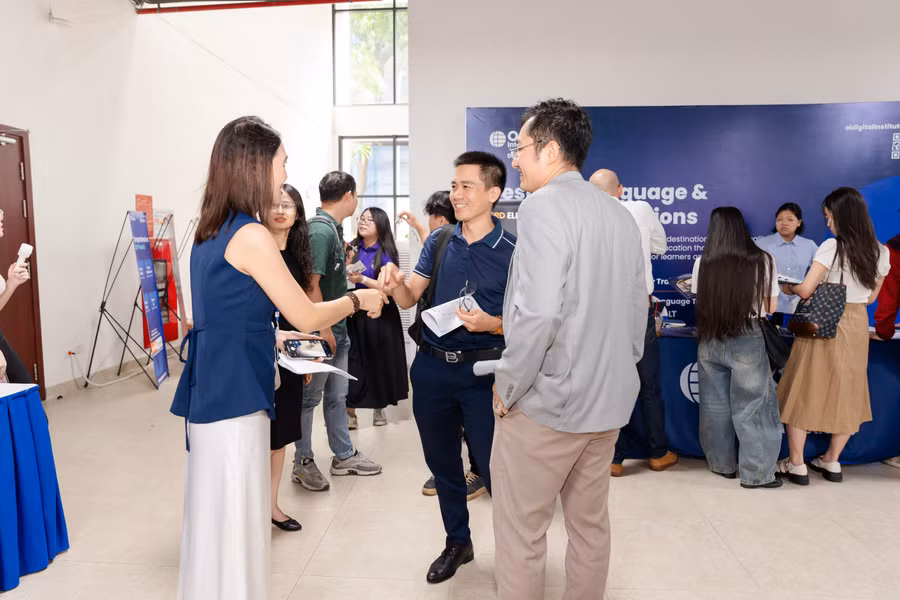 Cơ hội kết nối, giao lưu và tìm kiếm đối tác giữa các doanh nghiệp, cơ sở giáo dục và chuyên gia trong hệ sinh thái EdTech. dk102698.jpg
