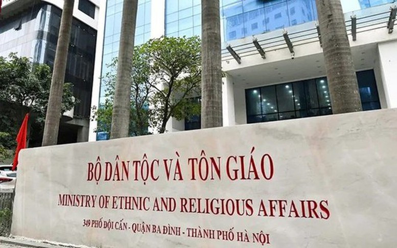 Trụ sở Bộ Dân tộc và Tôn giáo. Ảnh: VGP