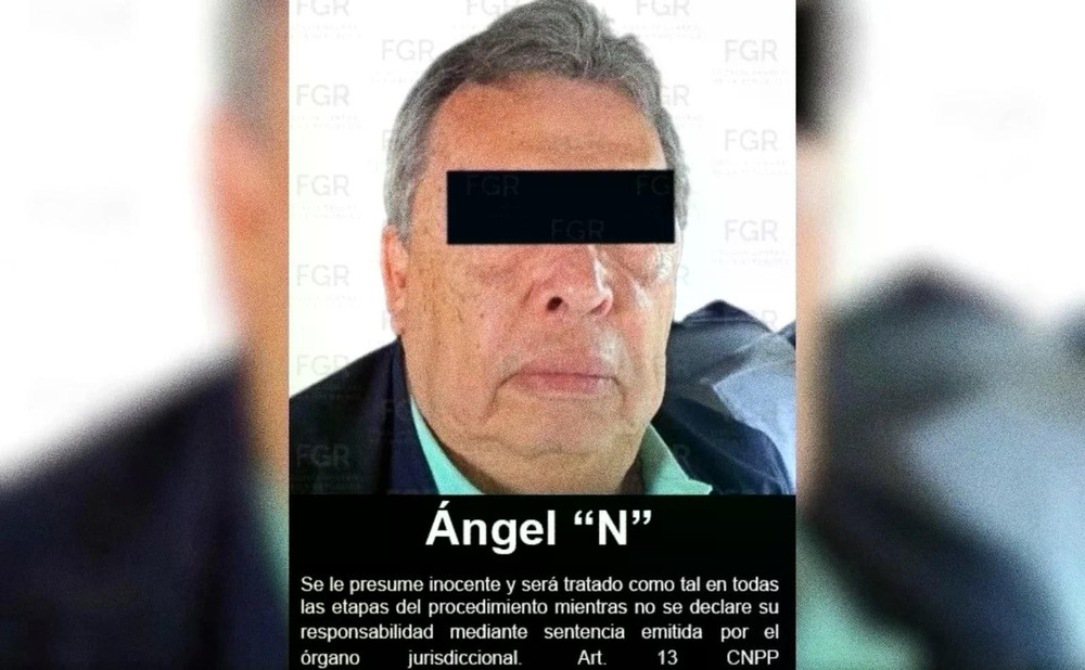 Cựu thống đốc bang Guerrero Angel Aguirre. Ảnh: mexicosolidarity 2026-08-06-aguirre-arrested-ayotzinapa-largejpg.jpg