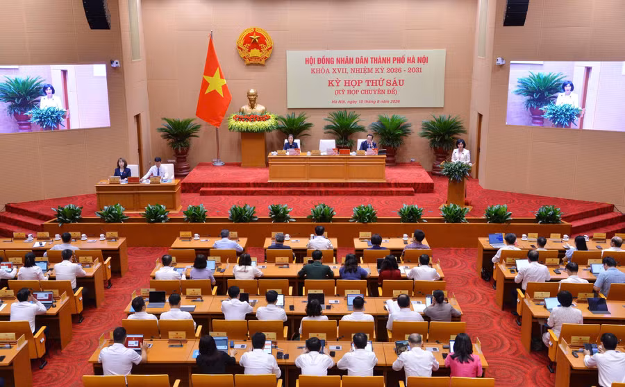 Quang cảnh kỳ họp.