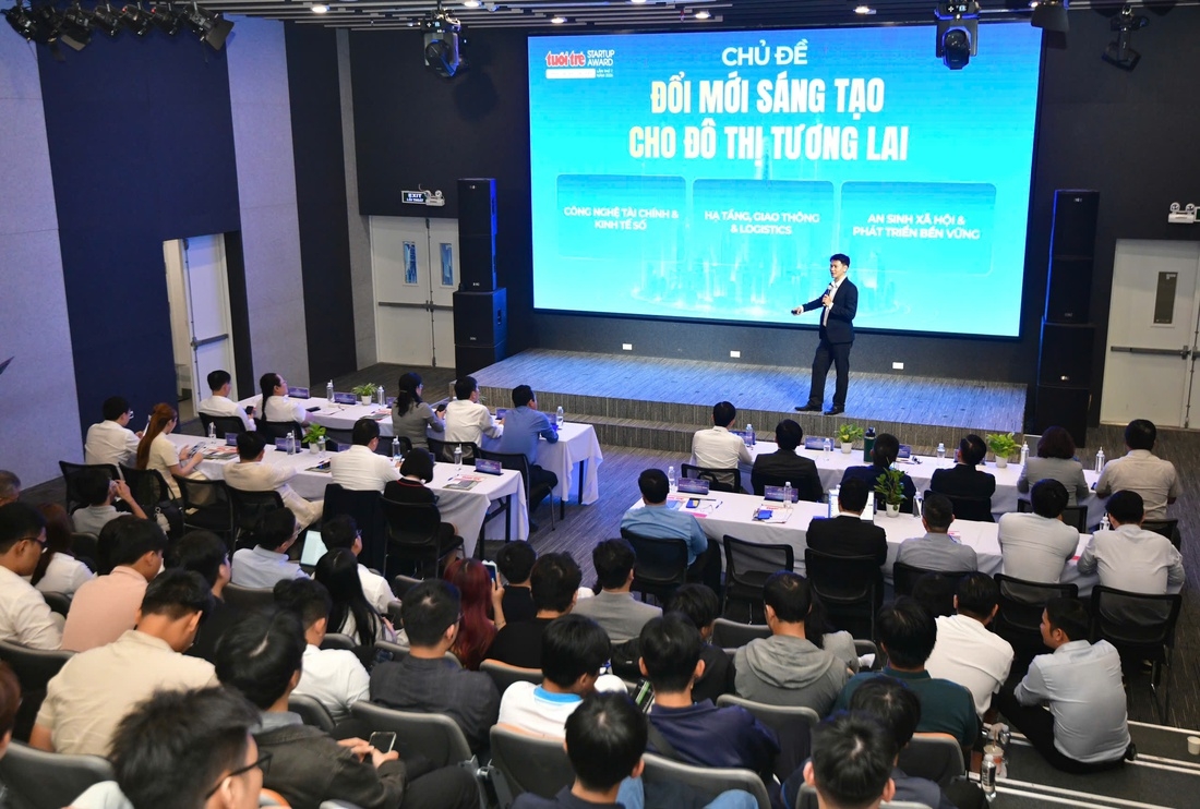 Tuổi Trẻ Startup Award 2026 tìm kiếm giải pháp công nghệ cho đô thị tương lai