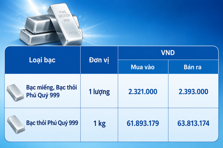 Giá bạc hôm nay 18/8/2026: Đồng loạt tăng bứt phá - 2