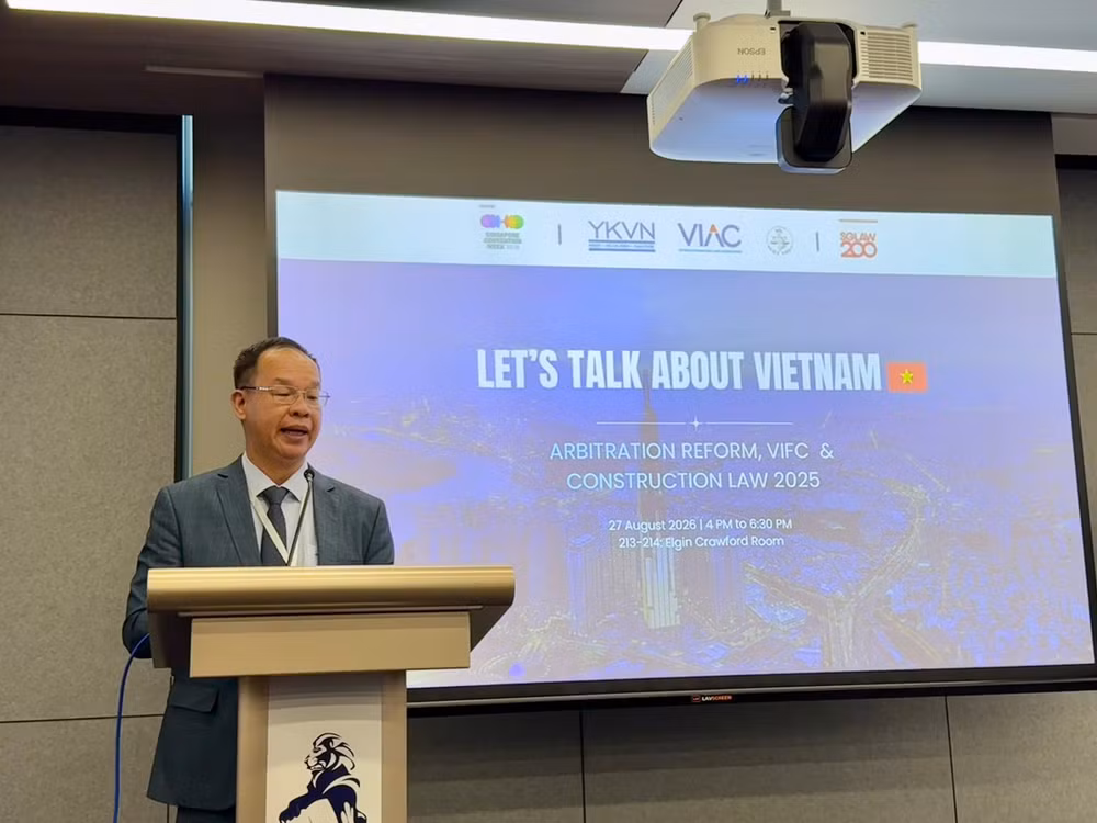 Ông Nguyễn Nam Trung, Chủ tịch Hội Pháp luật Xây dựng Việt Nam (SCLVN). (Ảnh: Xuân Ngọc) ong-nnt.png