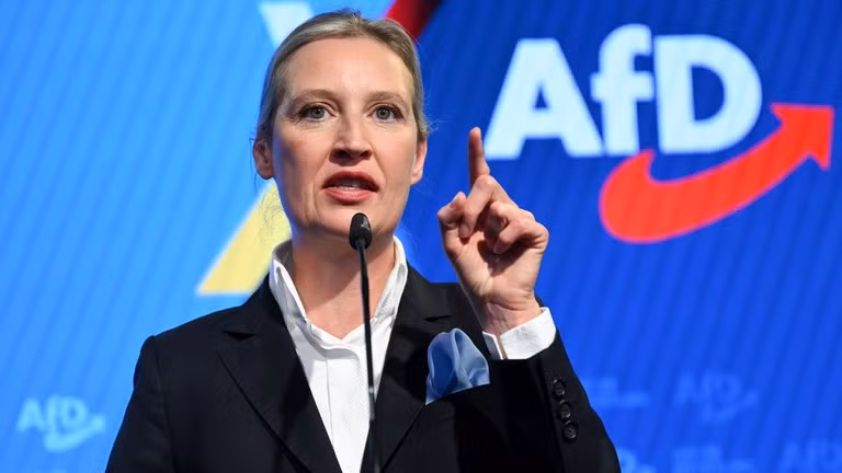 Đồng lãnh đạo đảng AfD, bà Alice Weidel.