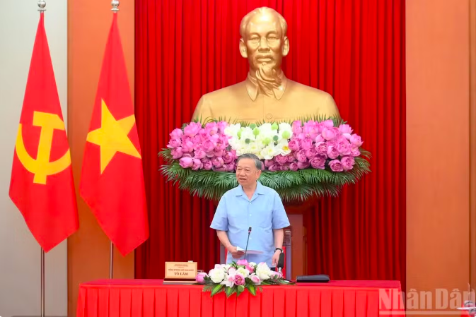 Đồng chí Tổng Bí thư, Chủ tịch nước Tô Lâm.
