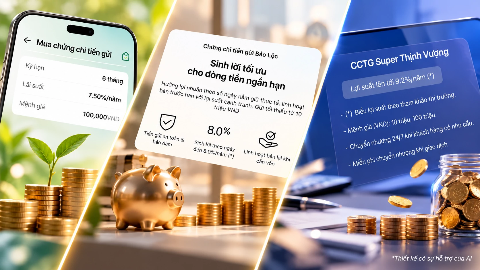 Lãi suất ngân hàng vào tháng 10: Nhiều lựa chọn trên 7%/năm, ưu đãi lên tới 9,6%/năm