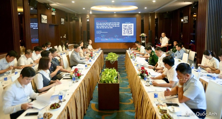 Chiều 25/8/2026, Sở Công Thương Thanh Hóa tổ chức Hội nghị liên ngành hoàn thiện hồ sơ đề nghị ban hành Nghị quyết của Ban Chấp hành Đảng bộ tỉnh về tập trung phát triển dịch vụ logistics đến năm 2030, tầm nhìn đến năm 2050.