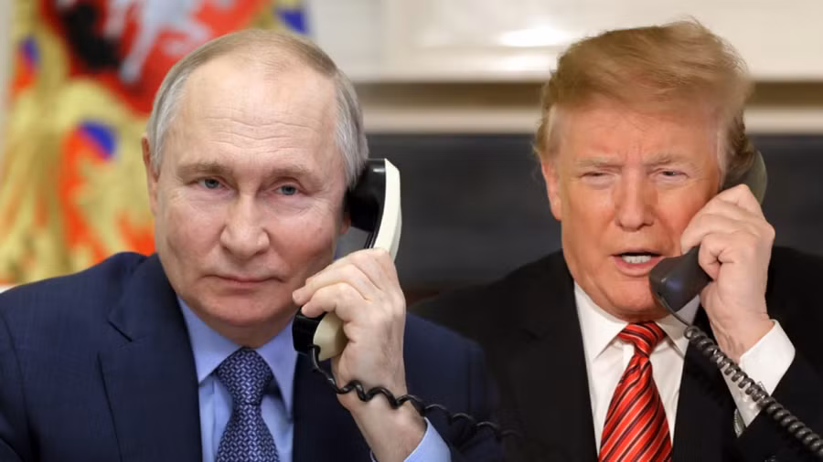 Tổng thống Nga Vladimir Putin và người đồng nhiệm Mỹ Donald Trump.