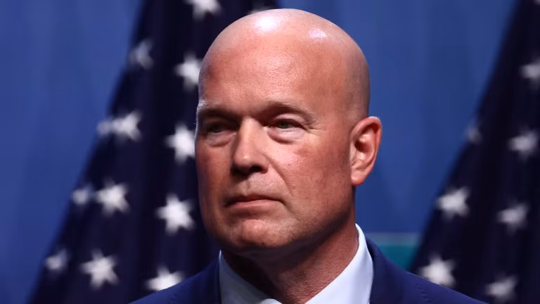 Đặc phái viên Mỹ tại NATO Matthew Whitaker.
