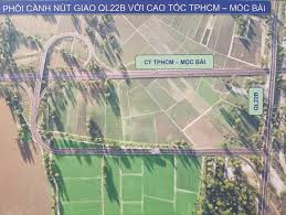 Phối cảnh một đoạn cao tốc TPHCM - Mộc Bài. Ảnh: Ban Giao thông